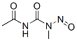 NMETHYLNNITROSONACETYLUREA 结构式