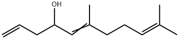 6,10-dimethylundeca-1,5,9-trien-4-ol 结构式
