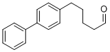 5-(4-联苯)戊醛 结构式