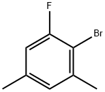 2-溴-1-氟-3,5-二甲基苯 结构式