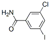 3-氯-5-碘苯酰胺 结构式