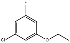 1-氯-3-乙氧基-5-氟苯 结构式