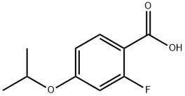 2-氟-4-异丙氧基苯甲酸 结构式