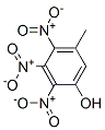 5-methyl-2,3,4-trinitro-phenol 结构式