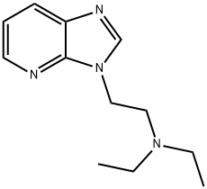 3-[2-(Diethylamino)ethyl]-3H-imidazo[4,5-b]pyridine 结构式