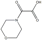 2-吗啉-4-基-2-氧代-乙酸 结构式