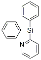 Pyridine, 2-(methyldiphenylsilyl)- (8CI,9CI) 结构式