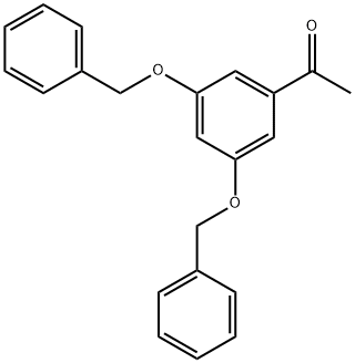 3,5-二苄氧基苯乙酮 结构式