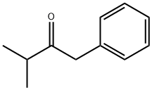 3-甲基-1-苯基-2-丁酮 结构式