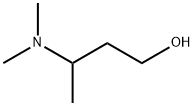 3-(二甲基氨基)-1-丁醇 结构式