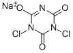 二氯异氰尿酸钠 结构式