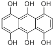 二氢-1,4,5,8-四羟基蒽醌 结构式