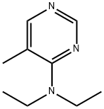 4-(N,N-DIETHYLAMINO)-5-METHYLPYRIMIDINE 结构式
