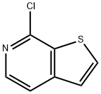 7-氯噻吩[2,3-C]并吡啶 结构式