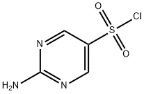 2-氨基嘧啶-5-磺酰氯 结构式