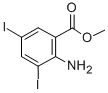 METHYL 2-AMINO-3,5-DIIODOBENZOATE 结构式