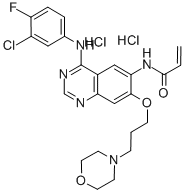 卡纽替尼二盐酸盐 结构式