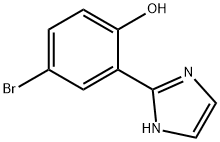 4-Bromo-2-(1H-imidazol-2-yl)phenol