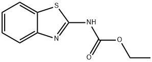 Carbamic acid, 2-benzothiazolyl-, ethyl ester (9CI) 结构式
