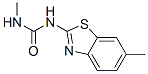 Urea, 1-methyl-3-(6-methyl-2-benzothiazolyl)- (8CI) 结构式