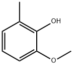 2-甲氧基-6-甲基苯酚 结构式