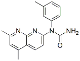 Urea, N-(5,7-dimethyl-1,8-naphthyridin-2-yl)-N-(3-methylphenyl)- (9CI) 结构式