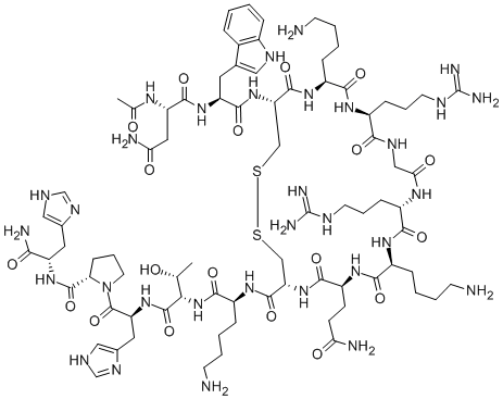 Acetyl-Amyloid b/A4 Protein Precursor770 (96-110) (cyclized) 结构式