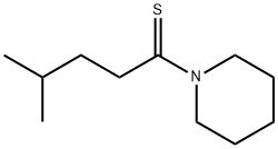4-甲基-1-(哌啶-1-基)戊烷-1-硫酮 结构式