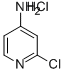 2-氯-4-氨基吡啶盐酸盐 结构式