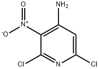 2,6-二氯-3-硝基吡啶-4-胺 结构式
