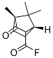 Bicyclo[2.2.1]heptane-2-carbonyl fluoride, 4,7,7-trimethyl-3-oxo-, (1R,4R)- (9CI) 结构式