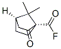 Bicyclo[2.2.1]heptane-1-carbonyl fluoride, 7,7-dimethyl-2-oxo-, (1S,4R)- (9CI) 结构式