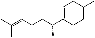 (-)-1-[(1R)-1,5-Dimethyl-4-hexenyl]-4-methyl-1,4-cyclohexadiene 结构式