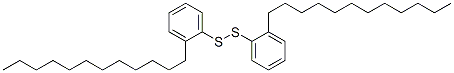 bis(dodecylphenyl) disulphide 结构式