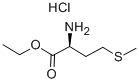 L-蛋氨酸乙酯盐酸盐 结构式