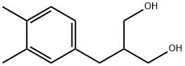 2-(3,4-dimethylbenzyl)propane-1,3-diol 结构式