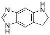 Pyrrolo[2,3-f]benzimidazole, 1,5,6,7-tetrahydro- (8CI) 结构式