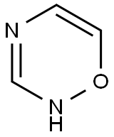 2H-1,2,4-Oxadiazine 结构式