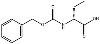 N-CBZ-D-2-氨基丁酸 结构式
