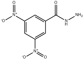 3,5-二硝基苯甲酰肼 结构式