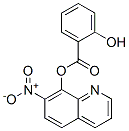 Salicylic acid 7-nitro-8-quinolyl ester 结构式