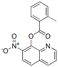 o-Toluic acid 7-nitro-8-quinolyl ester 结构式