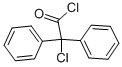 2-氯-2,2-二苯基乙酰氯 结构式