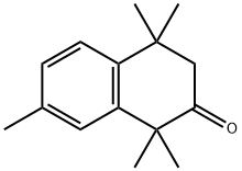 2(1H)-Naphthalenone, 3,4-dihydro-1,1,4,4,7-pentamethyl- 结构式