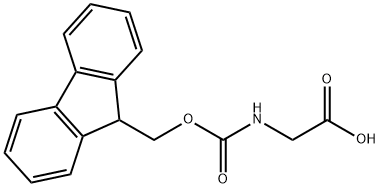 Fmoc-甘氨酸 结构式