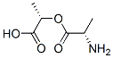 L-Alanine, 1-carboxyethyl ester, (S)- (9CI) 结构式