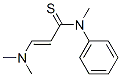 2-Propenethioamide,  3-(dimethylamino)-N-methyl-N-phenyl- 结构式