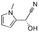 1H-Pyrrole-2-acetonitrile,alpha-hydroxy-1-methyl-,(alphaR)-(9CI) 结构式