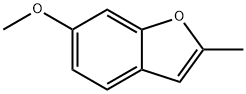 6-甲氧基-2-甲基苯并呋喃 结构式