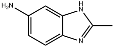 5-氨基-2-甲基苯并咪唑 结构式